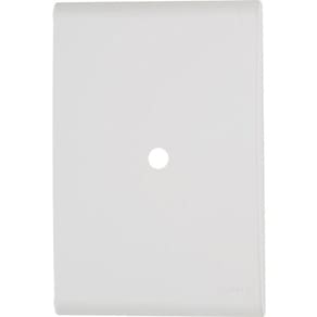 Placa Com 1 Furo 9,5mm 4 X 2 Tramontina Liz Branca - Tramontina