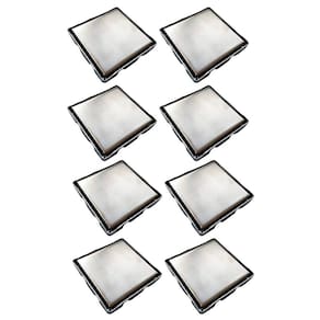 Ralo Oculto Invisivel Discreto 15x15 Anti Odor Kit 8 Uni Box Banheiro Varanda