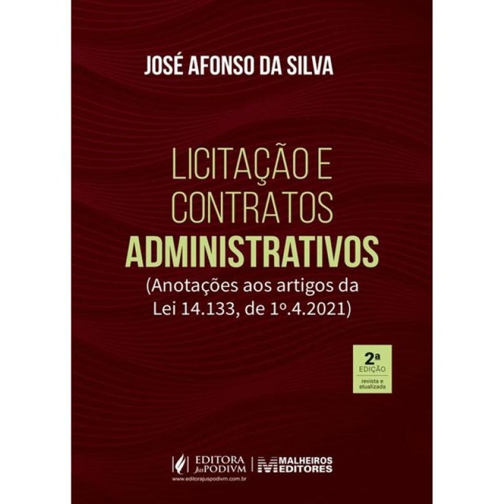 Licitação E Contratos Administrativo - 2025