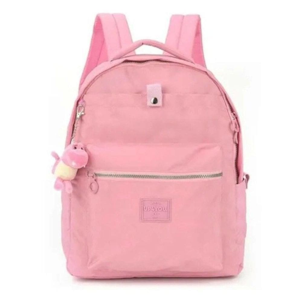 Mochila Rosa Notebook Crinkle - Up4you