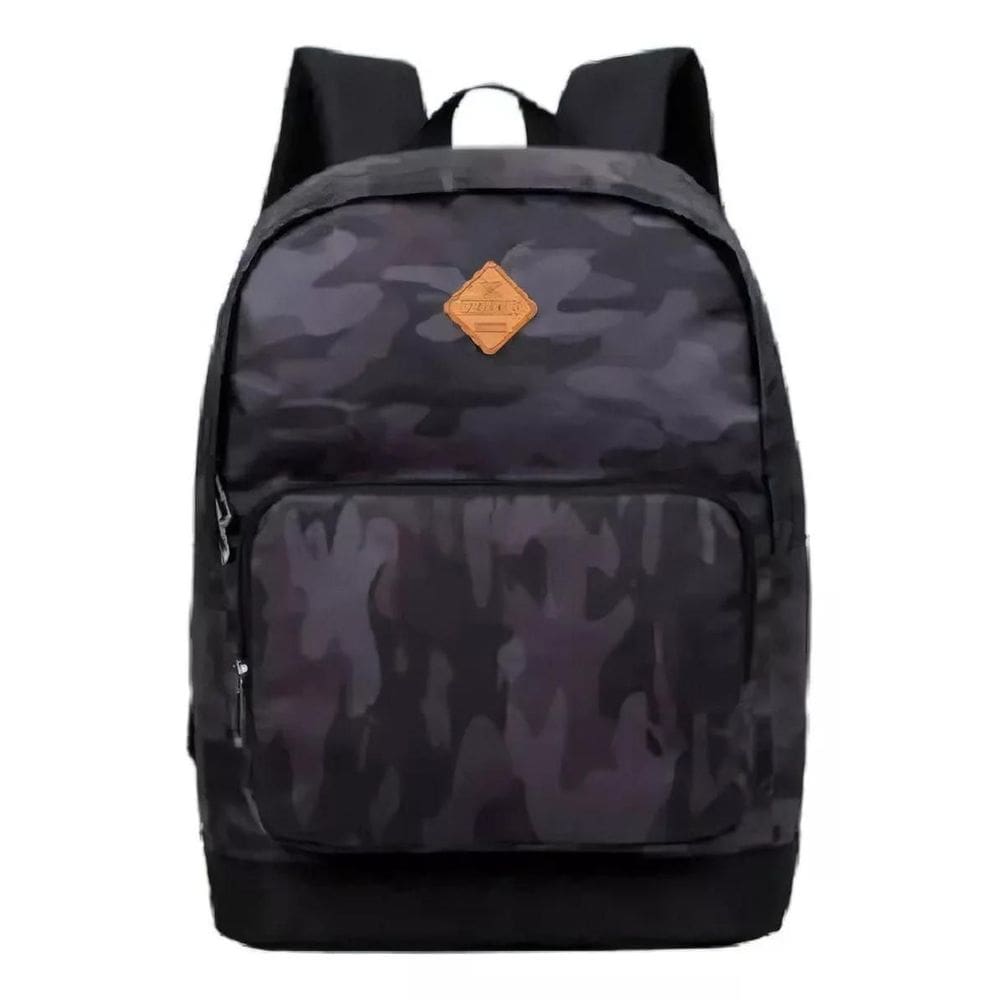 Mochila Costas Lifestyle Camuflada Cinza Xeryus