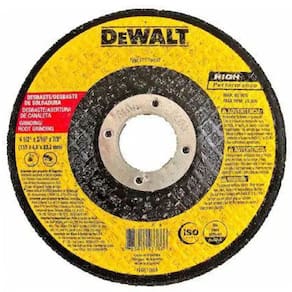 Disco de Corte Desbaste Acabamento 4 1/2" x 2,5mm x 7/8" DW80408 DeWalt - Unica Unico