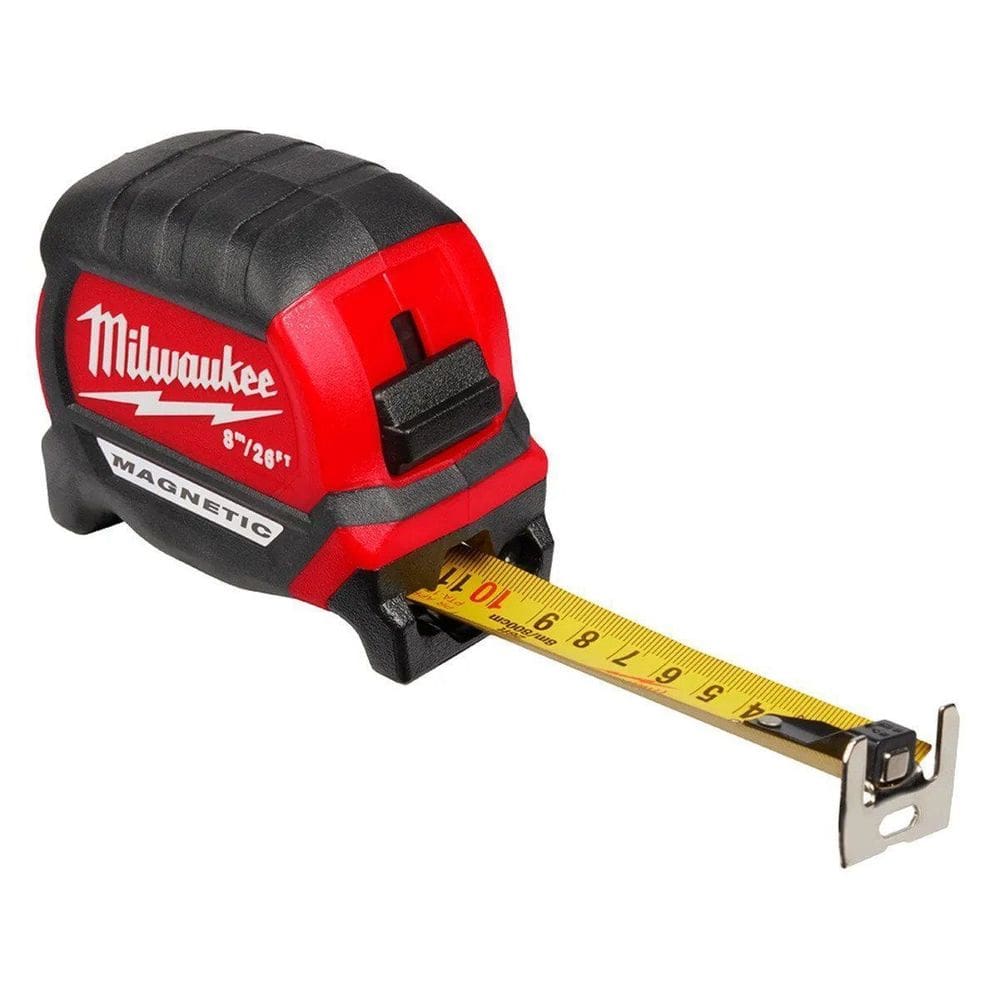 Trena 8m Ergonômica Magnética 48-22-0326 Milwaukee - Unica Unico