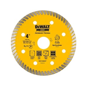 Disco Diamantado Porcelanato 4" (105mm) Para Serra DW57400BHP DeWalt - Unica Unico