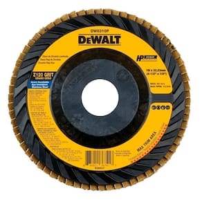 Disco Flap Plastico Z120 4 1/2" x 7/8" DW8310P-AR DeWalt - Unica Unico