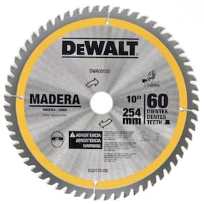 Lâmina Serra Esquadria 10" 60 dentes DWA03120 DeWalt - Unica Unico