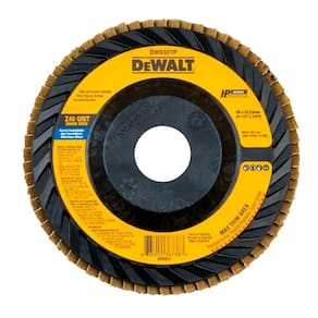 Disco Flap Plastico Z 40 4 1/2" x 7/8" DW8307P-AR DeWalt - Unica Unico