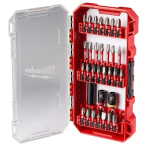 Kit Bit Shockwave com 32 Peças 48-32-4004 Milwaukee - Unica Unico