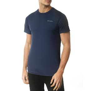 Camiseta EEG Columbia Masc Azul Marinho Neblina Manga Curta