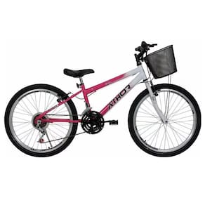 Bicicleta Athor Model Aro 24 18 Marchas Freios V-Brake
