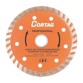 Disco Diamantado Cortag Turbo Profissional 125Mmx20mm