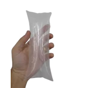 100 Plástico Bolha Almofada Bolsa Travesseiro De Ar Pad Cheio 20x10 Embalagem