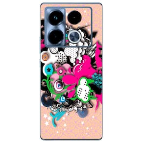 Capa Adesivo Skin104 Verso Para Infinix Note 40 Pro 4G X6850