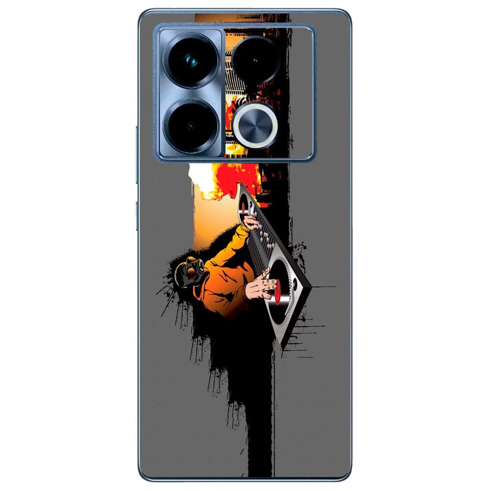 Capa Adesivo Skin264 Verso Para Infinix Note 40 Pro 4G X6850