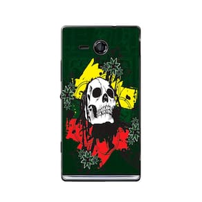 Capa Adesivo Skin024 Verso Para Sony Xperia SP