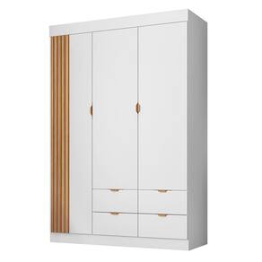 Guarda Roupa Infantil Ayla 3 Portas e 4 Gavetas - Phoenix Baby