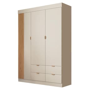 Guarda Roupa Infantil Ayla 3 Portas e 4 Gavetas - Phoenix Baby