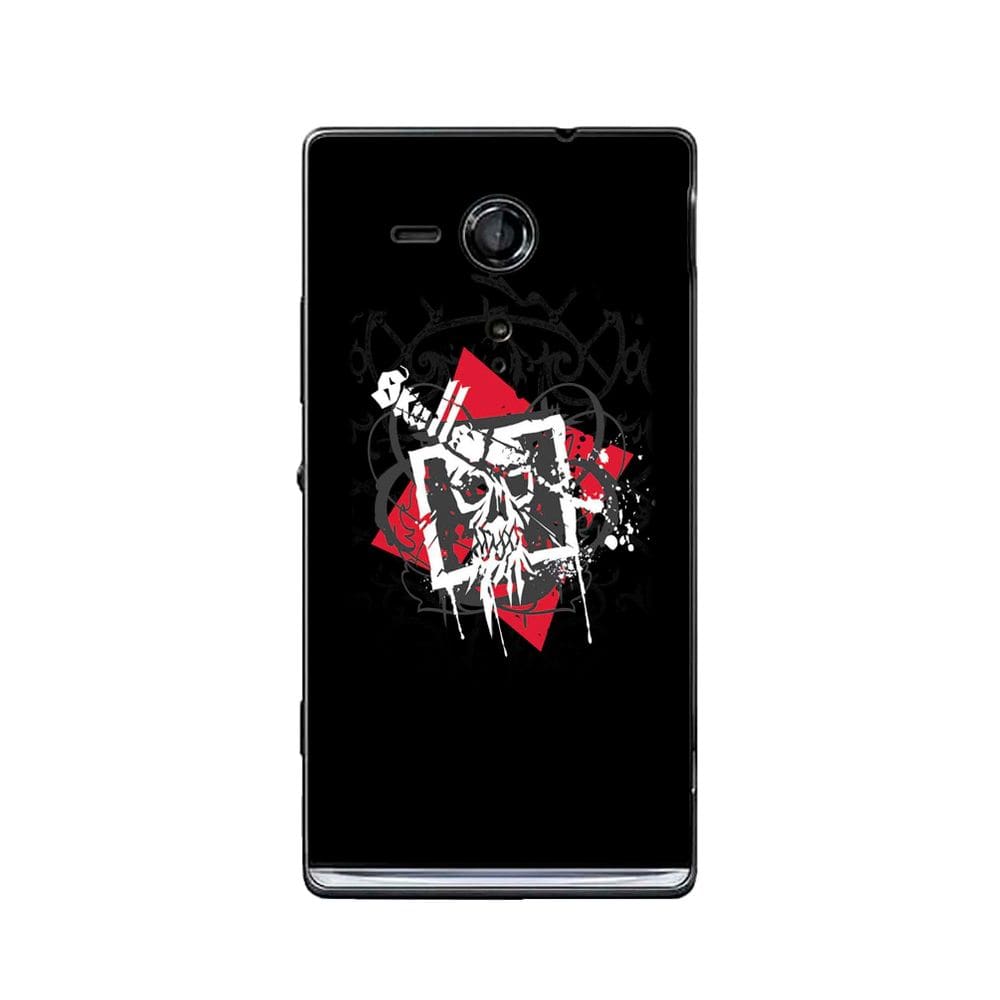 Capa Adesivo Skin015 Verso Para Sony Xperia SP
