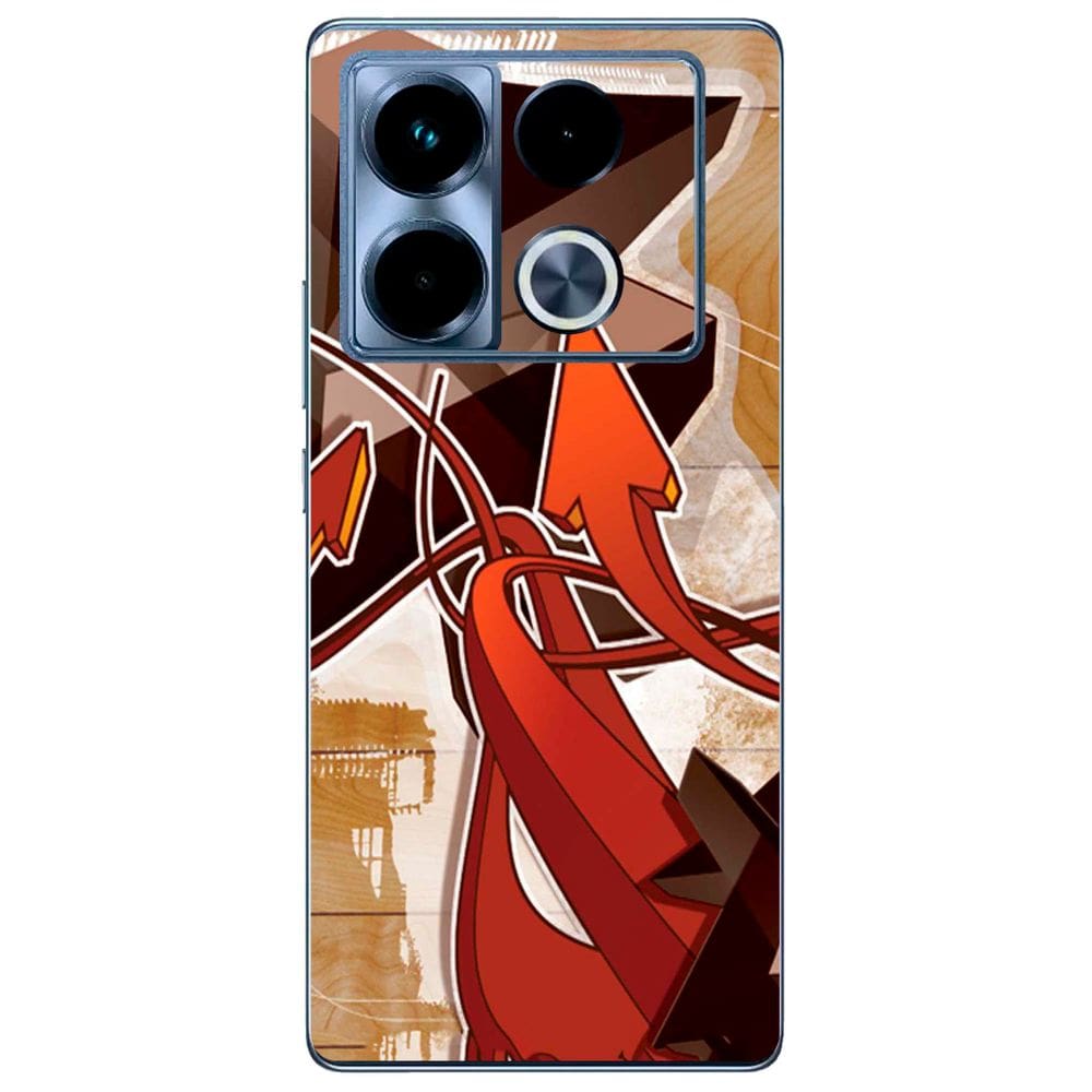 Capa Adesivo Skin071 Verso Para Infinix Note 40 Pro 4G X6850