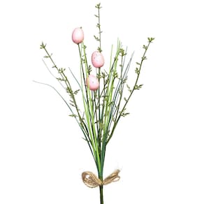 Galho com Ovos para Decoração de Páscoa 40cm