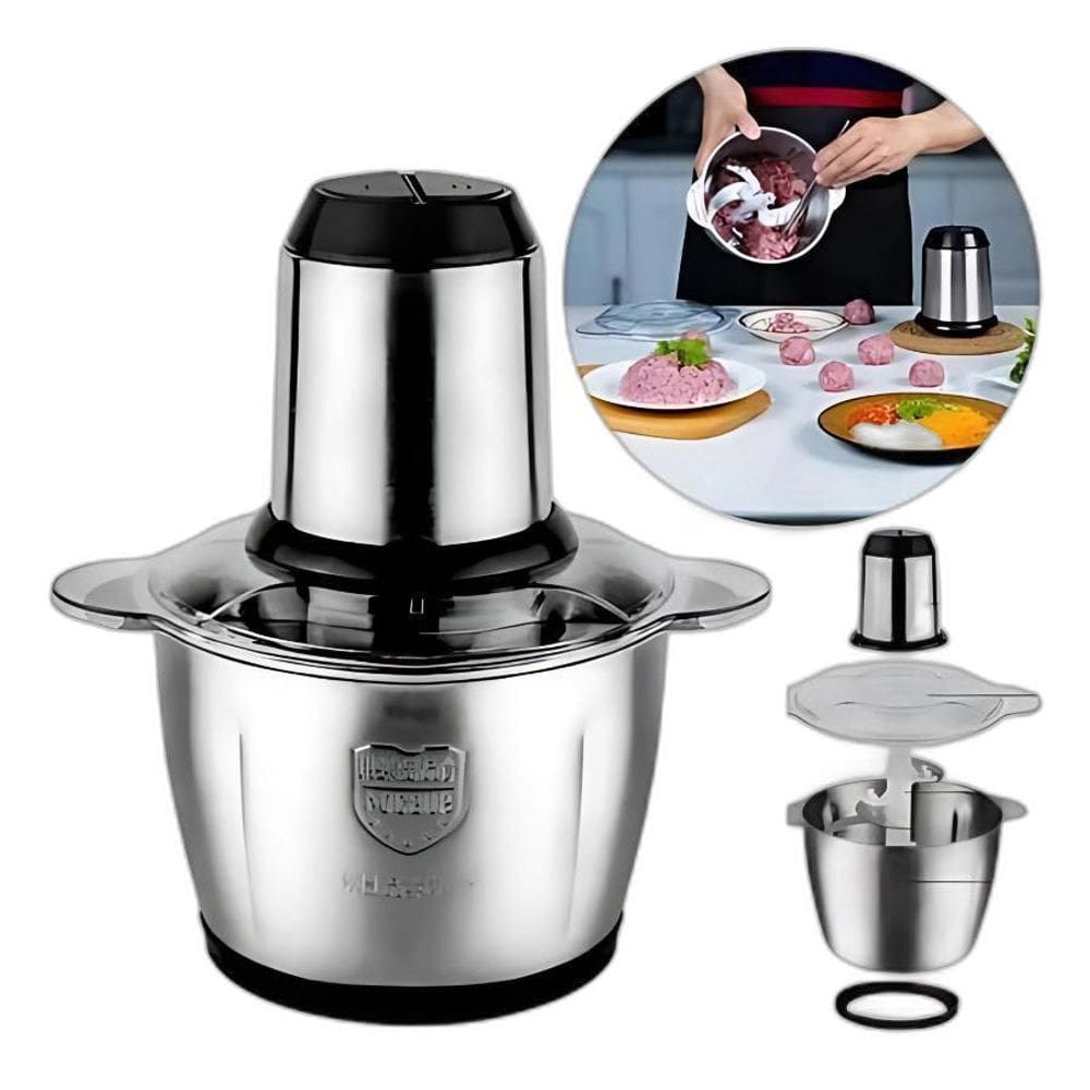 Multiprocessador Alimentos Elétrico 110V Lâminas