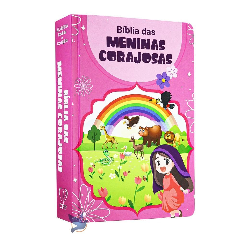 Bíblia Sagrada Das Meninas Corajosas Arc Harpa Cristã Capa
