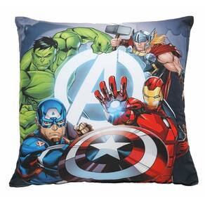 Almofada Disney Avengers Batalha 43X43 Cm Licenciada