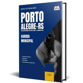 Apostila Prefeitura Porto Alegre Rs 2024 - Guarda Municipal