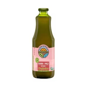 Suco De Goiaba E Maçã Integral Orgânico 300Ml Organovita