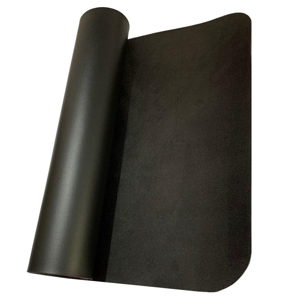 Mouse Pad Sintetico Preto 140X40 Cm + Suporte Copo