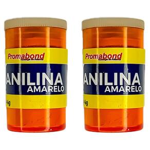 Kit 2 Anilina A Álcool Permabond Cor Do Produto:Amarelo