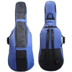 Bag Capa Orquezz Violoncelo Cello Azul Extra Luxo 4/4