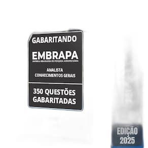 Caderno Testes Embrapa 2025 - Analista Conhecimentos Gerais