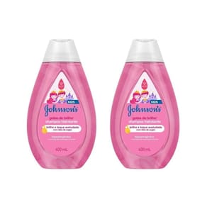 Kit Johnson 2 Shampoo 400Ml Gotas De Brilho