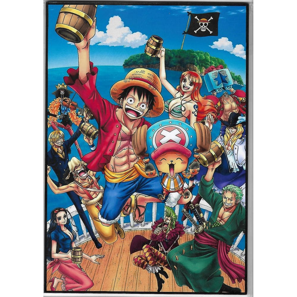 Quadro D. Luffy Monkey Piratas Do Chapéu De Palha-No