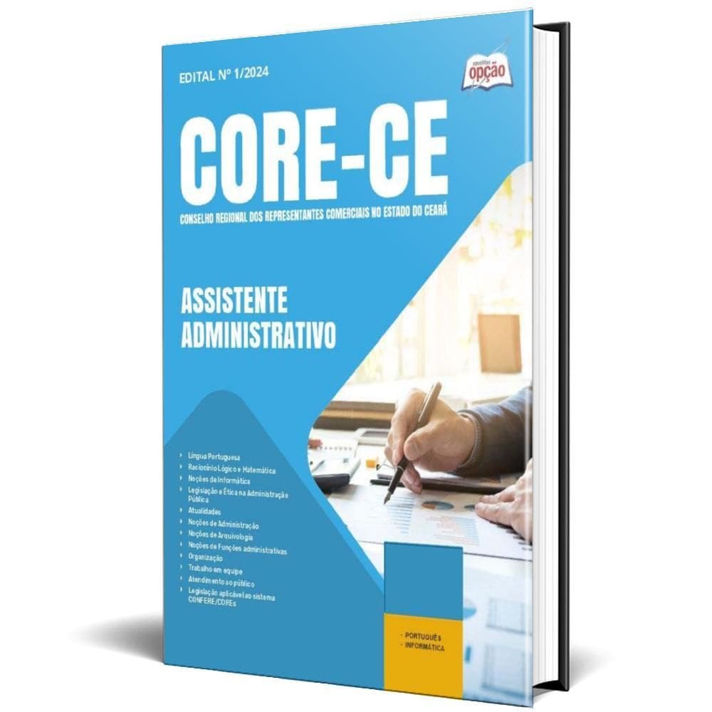Apostila Core Ce 2025 - Assistente Administrativo