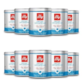 Café Illy Descafeinado Espresso Kit 10 Latas 125G