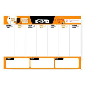 Planner Semanal Esp Permanente 53Fls Home Office Animativa
