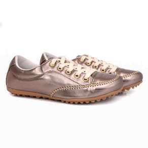 Sapatênis Casual Izabela Shoes Rasteiro Cadarço Sola Leve Conforto