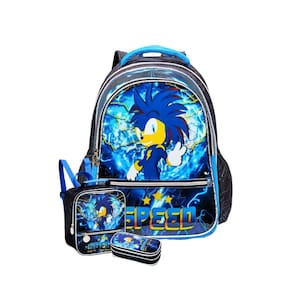 Mochila Escolar De Costas Speed Storm Sonic