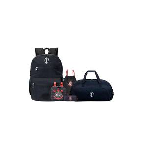 Kit Mochila Costa+Estojo T+Lancheira+Saco+Sacola Corinthians