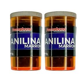 Kit 2 Anilina A Álcool Permabond Cor Do Produto:Marrom