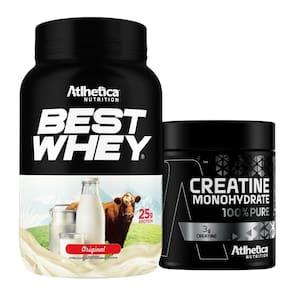 Best Whey Isolado Hidro 900G Creatina - Atlhetica