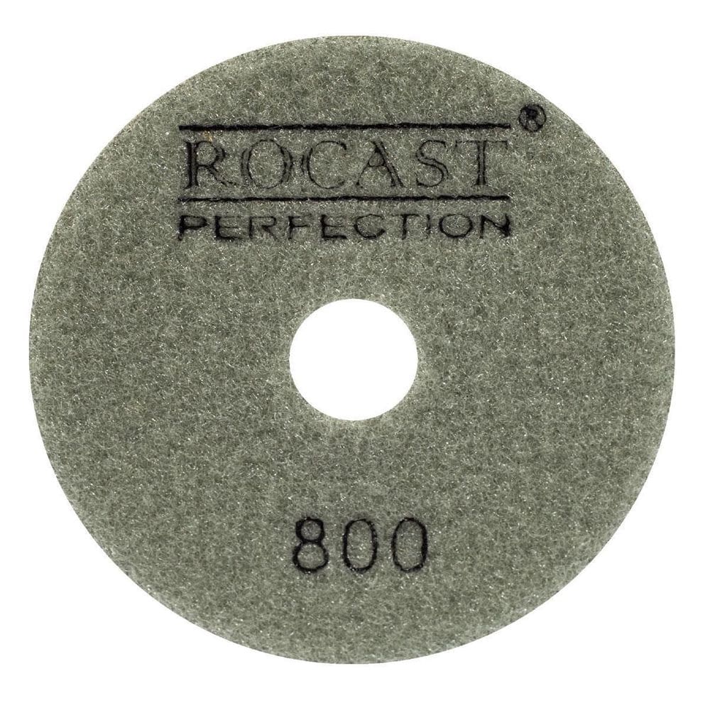 Disco Diamantado Para Polir 4`` Gr. 800 10Un 545,0005 Rocast