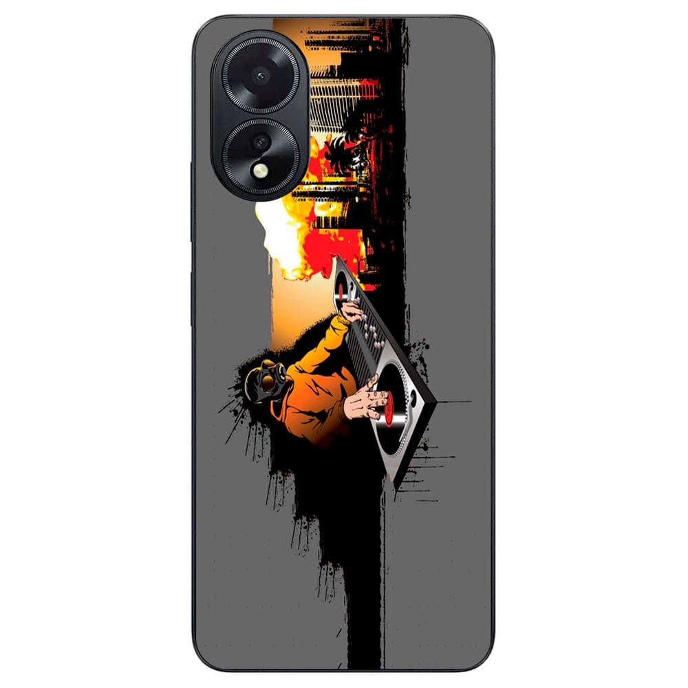 Capa Adesivo Skin264 Verso Para Oppo A18 (CPH2591)