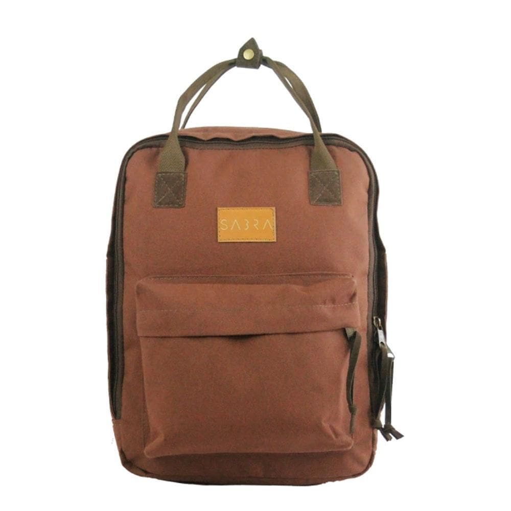 Mochila Costas Camurça Urban Cacau Sabra