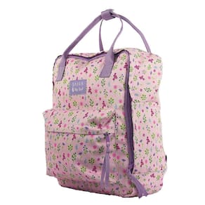 Mochila Costas Quadrada By Sof Floral Rosa Sabra