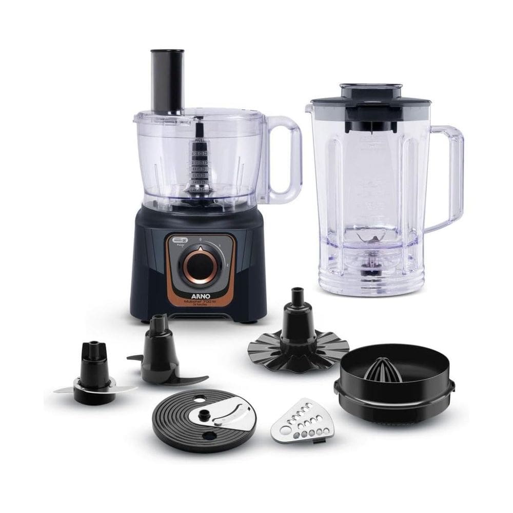 Multiprocessador + Liquidificador 220V Cinza Do165Hb2