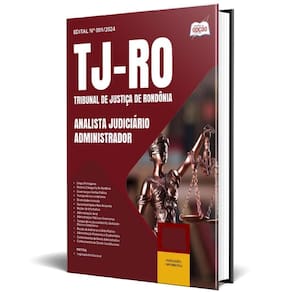Apostila Tj Ro 2025 - Analista Judiciário - Administrador