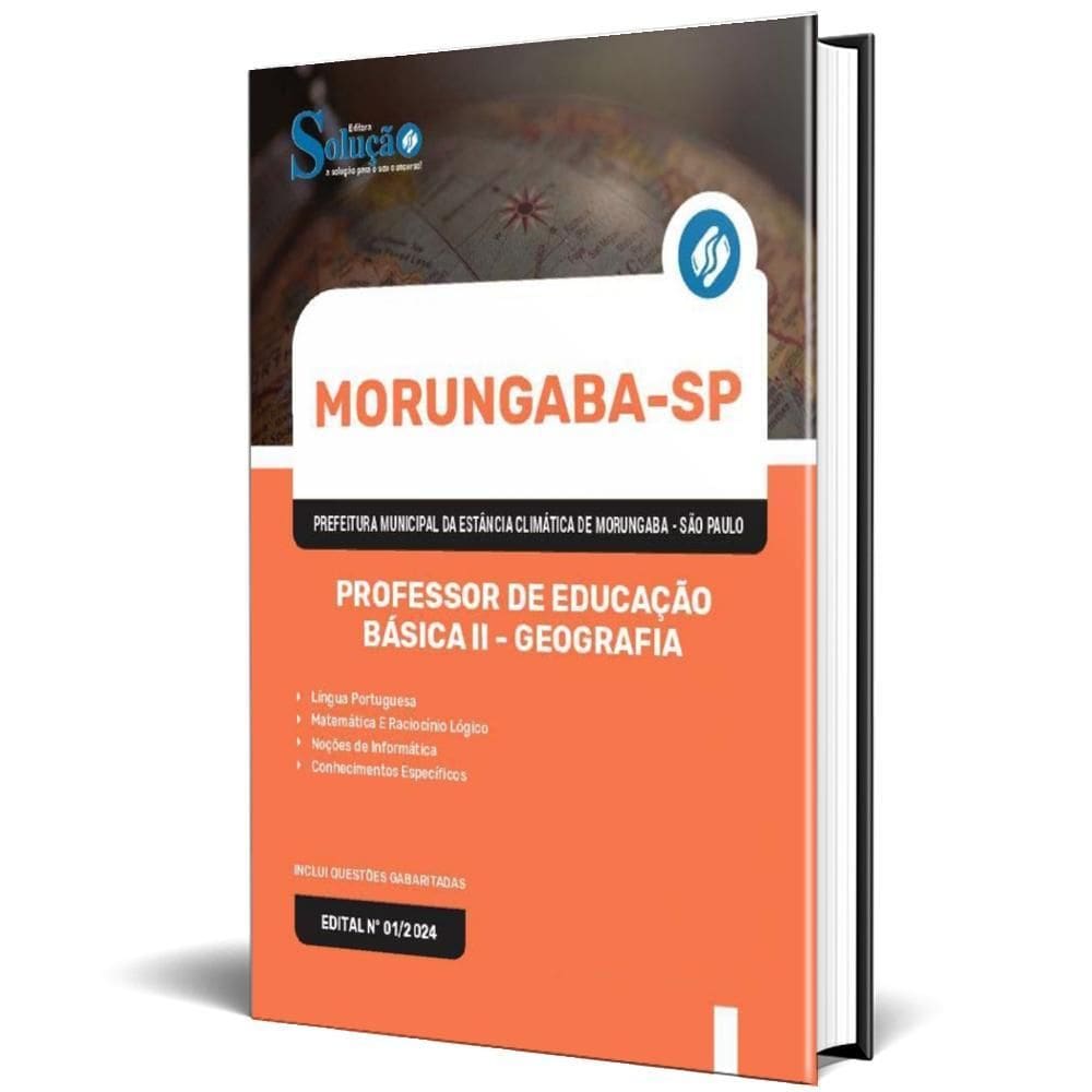 Apostila Prefeitura Morungaba Sp 2024 Professor Educação